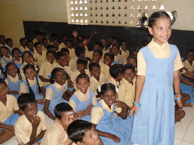 Vidyarambam Students